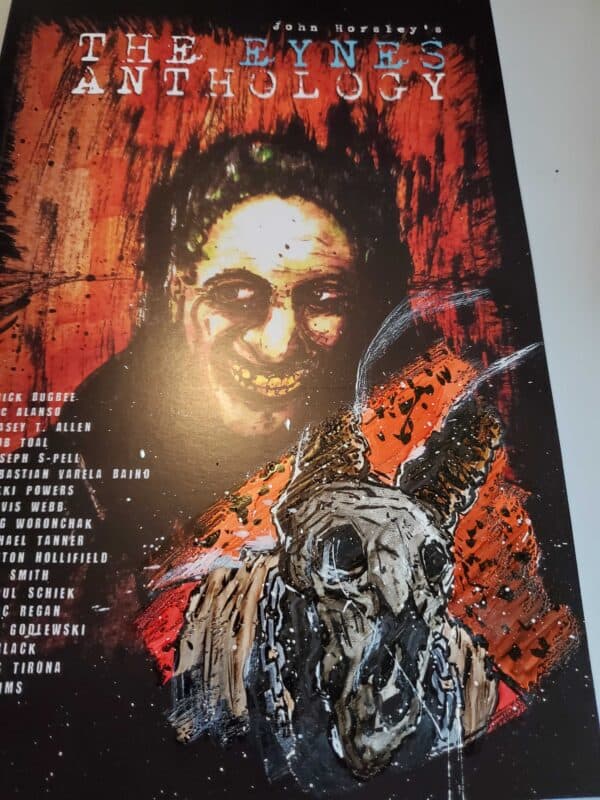 Eynes Anthology Book One Sketch Cover Sample