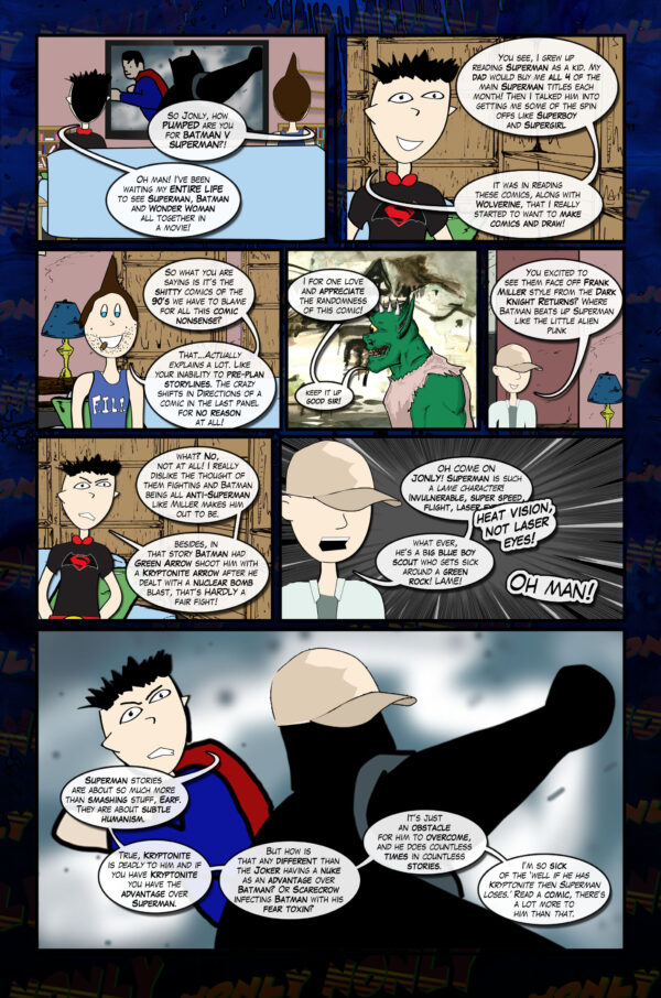 Jonly Nonly #7 Back to School Sample Page